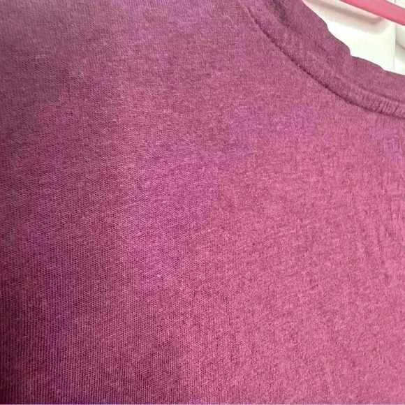George T-Shirt Cozy Winter  Vibes Purple & White Size Medium - Picture 5 of 16